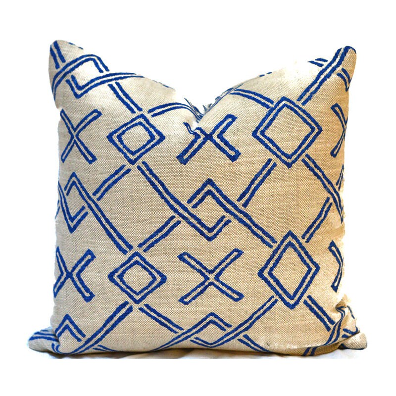 MALIAN LAPIS - Indoor Pillow Cover-Our Pillow Studio