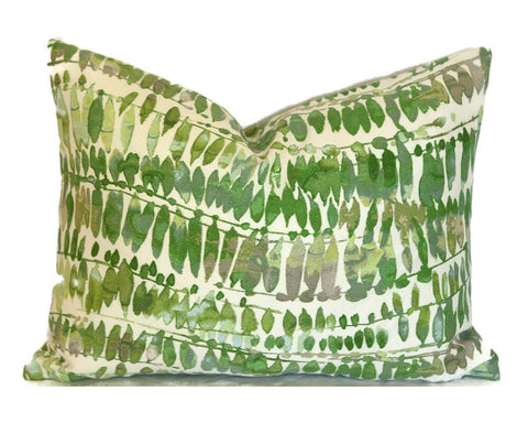 WATERMARK LEAF <br> Outdoor Pillow Cover