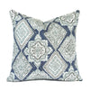 MILAN INDIGO PILLOW COVER Elegant Cotton Design