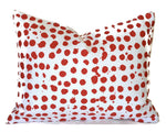 PEBBLES VERMILLION - Indoor Pillow Cover-Our Pillow Studio