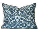 RAMEY OXFORD - Outdoor Pillow Cover-Our Pillow Studio