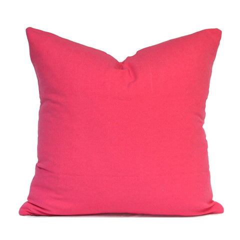 SOLID CANDY PINK <br> Indoor Pillow Cover