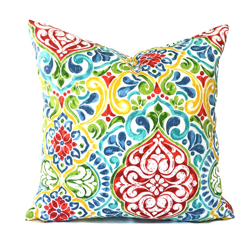 FIORELLA MULTI - Sunproof Pillow Covers-Our Pillow Studio
