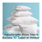 OUTDOOR PILLOW - HQ Hypoallergenic-Our Pillow Studio