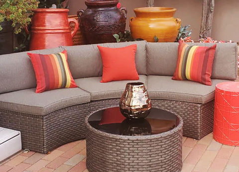 SUNSETTER CHILI <br> Outdoor Pillow Cover