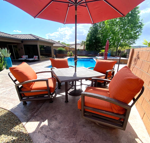 OUTDOOR CUHION COVERS <br> Any Size Any Fabric