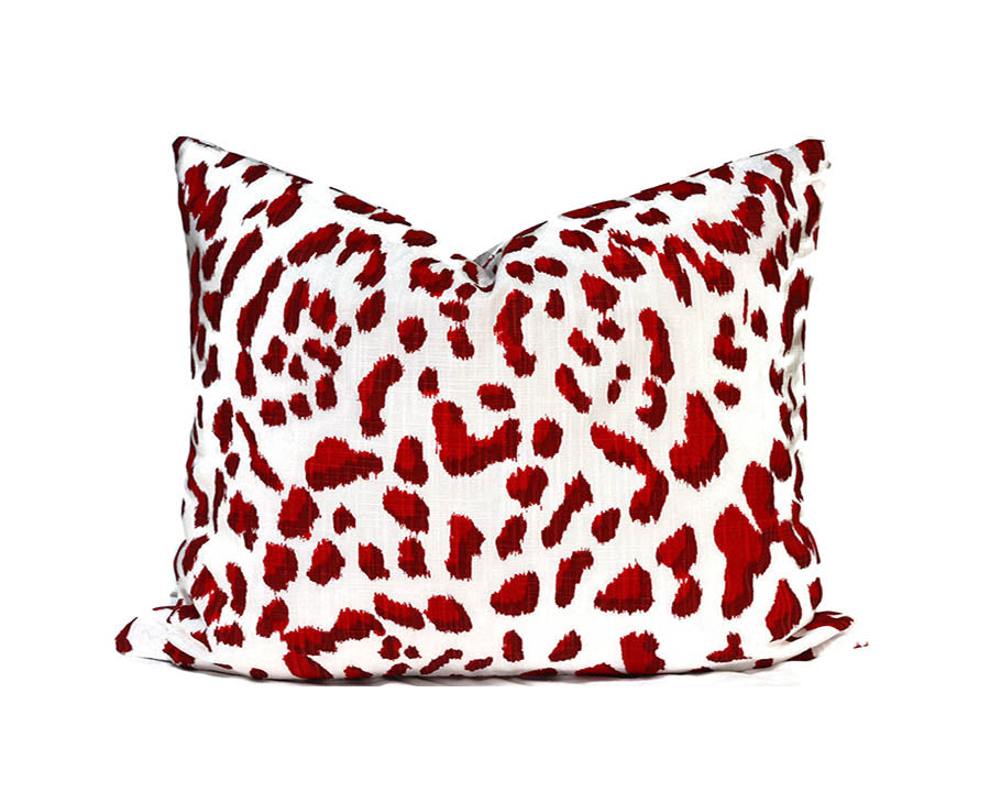 LAWSON LIPSTICK RED Indoor Pillow Cover