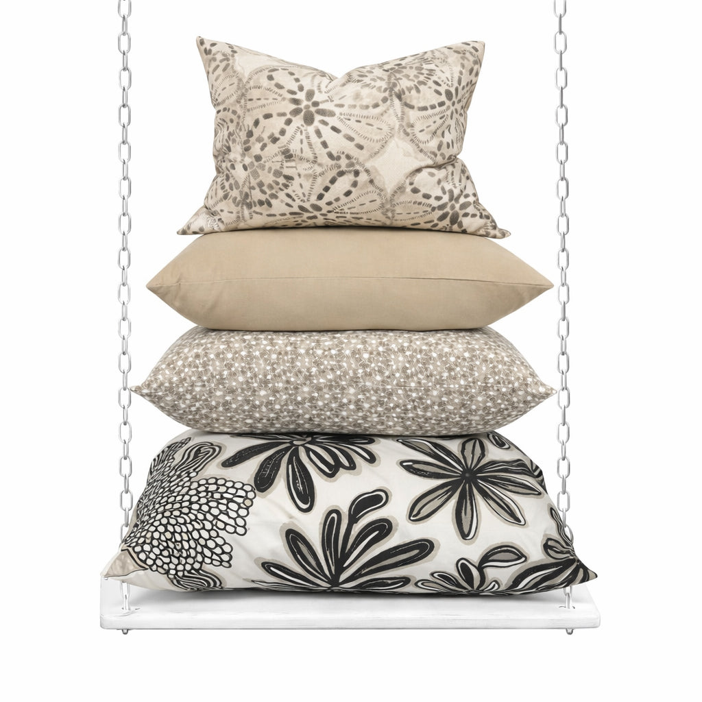 SOLID PEBBLE - Indoor Pillow Cover-Our Pillow Studio