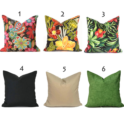 MIX & MATCH <br> Outdoor Pillow Covers