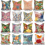 OUTDOOR CUSHION COVERS - Any Size, Any Fabric-Our Pillow Studio