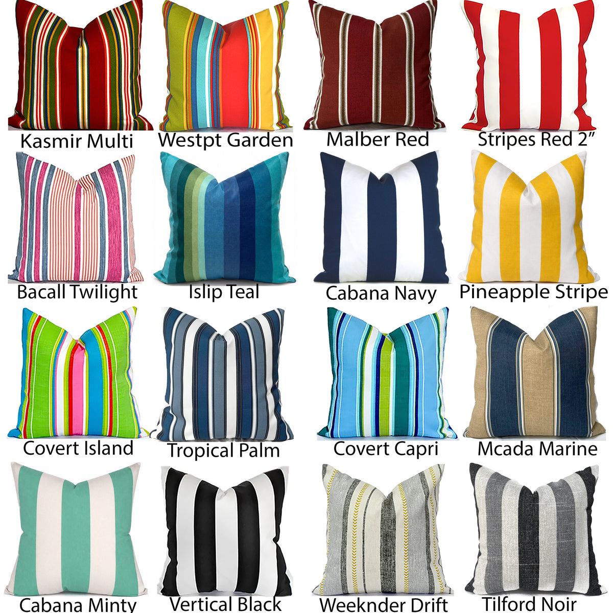 CUSTOM CUSHION COVERS - Any Fabric, Any Size-Our Pillow Studio