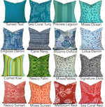 OUTDOOR CUSHION COVERS - Any Size, Any Fabric-Our Pillow Studio