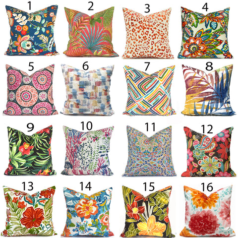 A MIX & MATCH <br> Outdoor Pillow Covers