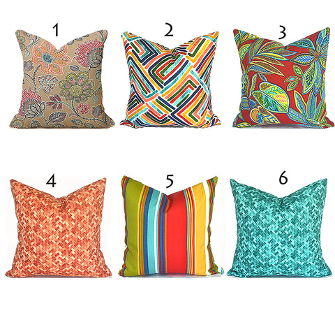 MIX & MATCH <br> Outdoor Pillow Covers