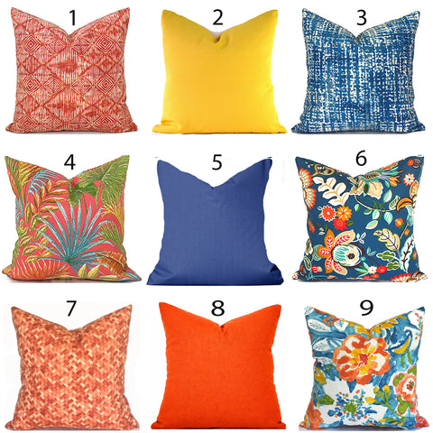 MIX & MATCH <br> Outdoor Pillow Covers