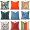 ORANGE & BLUE Outdoor Pillow Covers