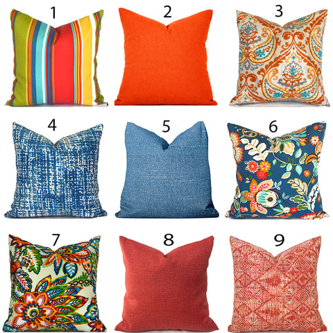 MIX & MATCH <br> Outdoor Pillow Covers