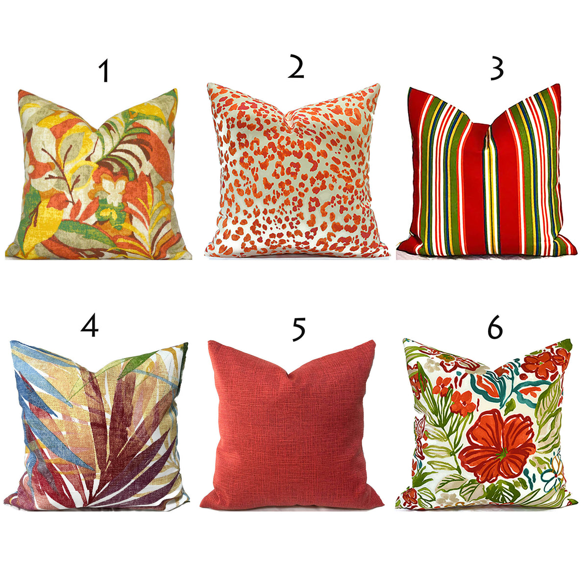 Mix & Match - Outdoor Pillow Covers-Our Pillow Studio