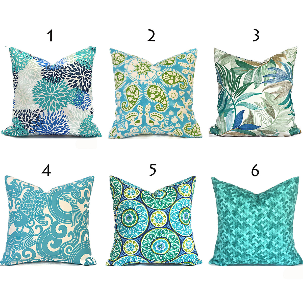 Mix & Match - Outdoor Pillow Covers-Our Pillow Studio
