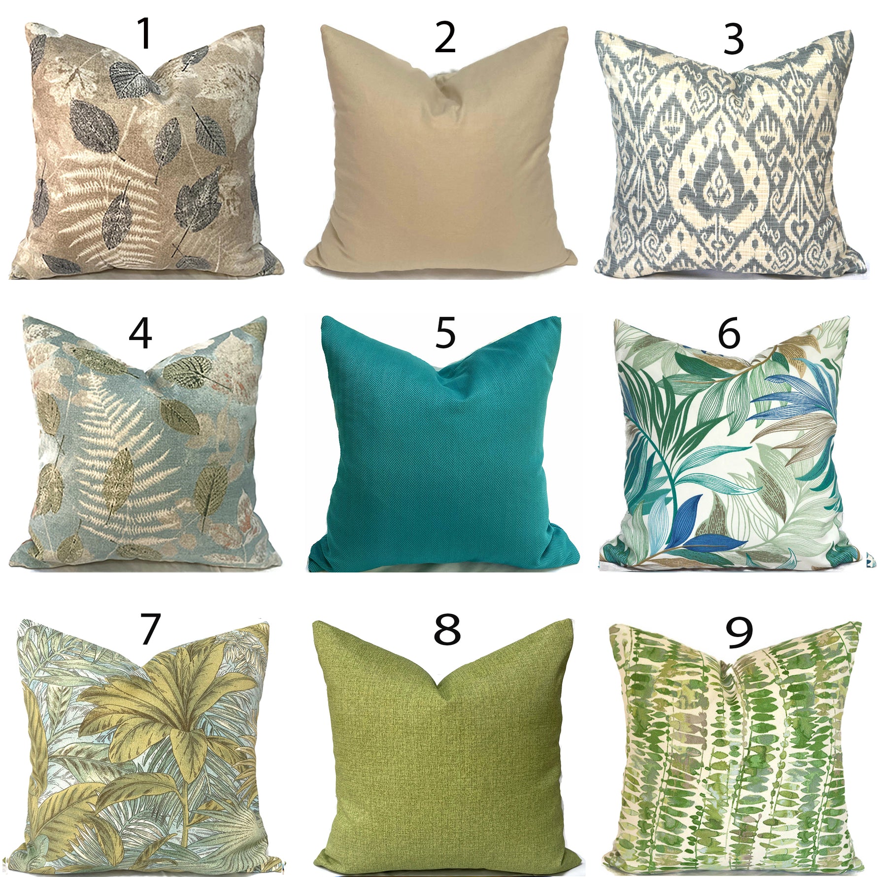 Mix & Match - Outdoor Pillow Covers-Our Pillow Studio