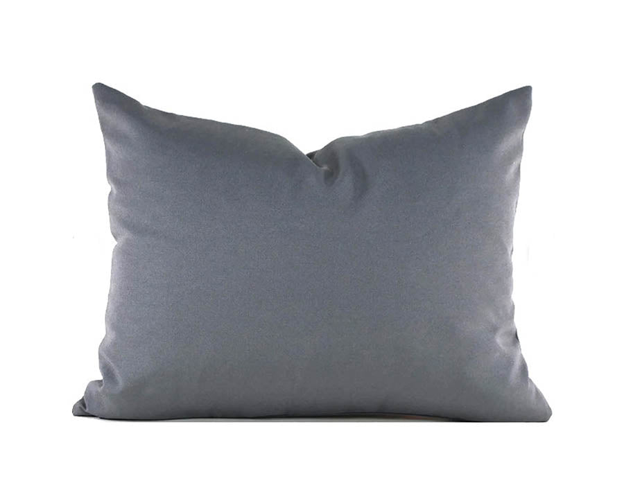 SOLID GRAY Indoor Pillow Cover