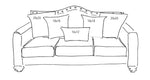 BOLLY PERIWINKLE - Outdoor Pillow Cover-Our Pillow Studio