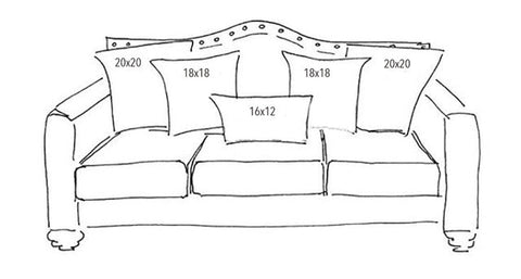 COLTON FRENCH GRAY <br> Indoor Pillow Cover