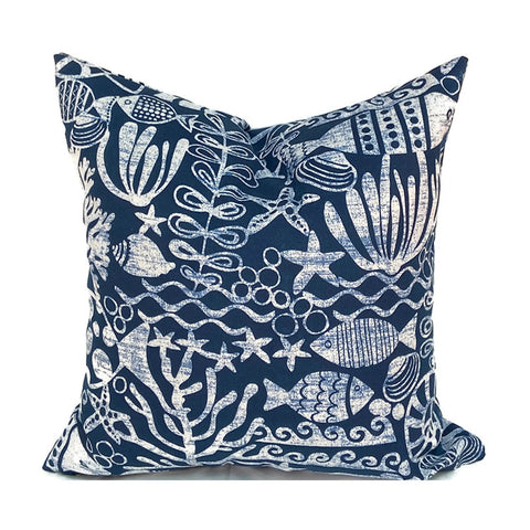 SEAGATE MARINE <br>Outdoor Pillow Cover