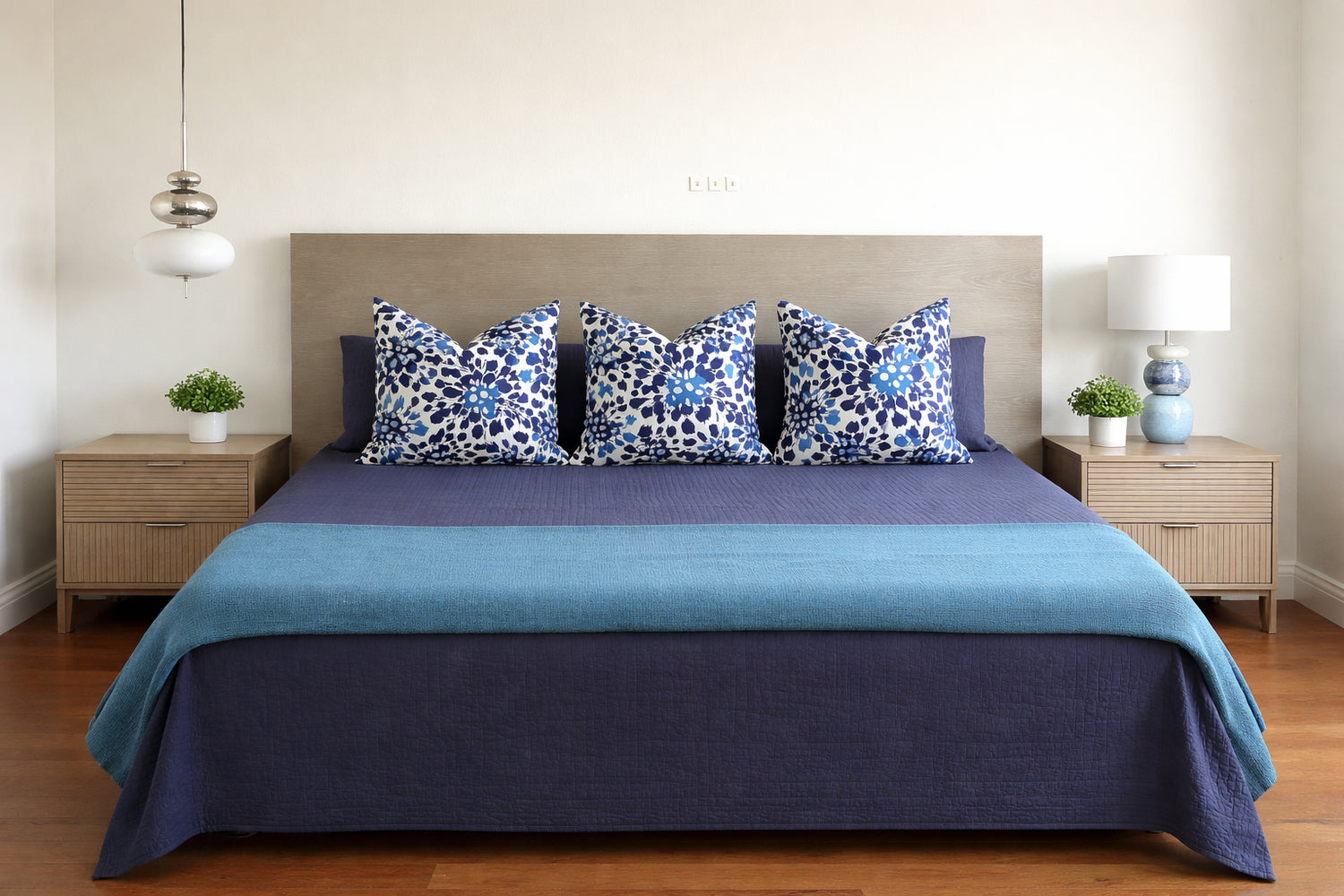 STARLIGHT NAVY <br> Indoor Pillow Cover-Our Pillow Studio