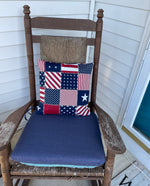 STARPATCH Navy - Outdoor Pillow Cover-Our Pillow Studio