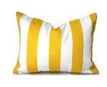 PINAPPLE STRIPE - Outdoor Pillow Cover-Our Pillow Studio