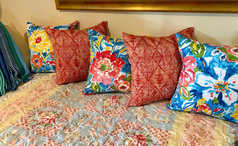 SUN RIVER SKY <br> Outdoor Pillow Cover