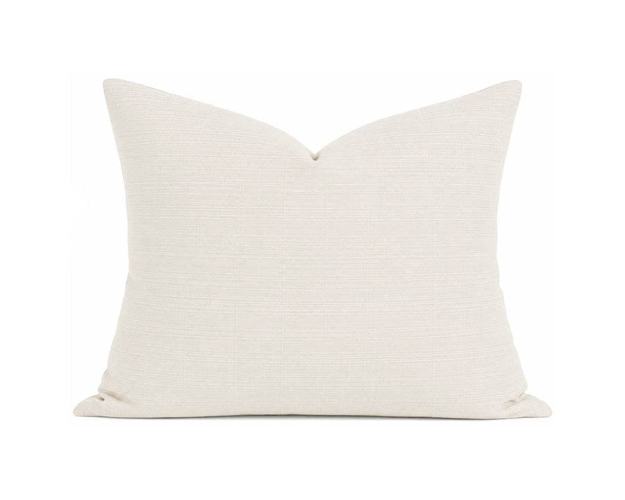 SUNSETTER OYSTER WHITE Outdoor Pillow Covers