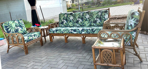 OUTDOOR CUHION COVERS <br> Any Size Any Fabric