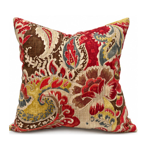 TEAK CARDINAL <br> Indoor Pillow Cover