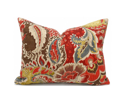 TEAK CARDINAL <br> Indoor Pillow Cover
