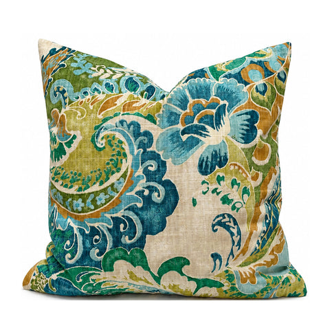 TEAK CELESTE <br> Indoor Pillow Covers