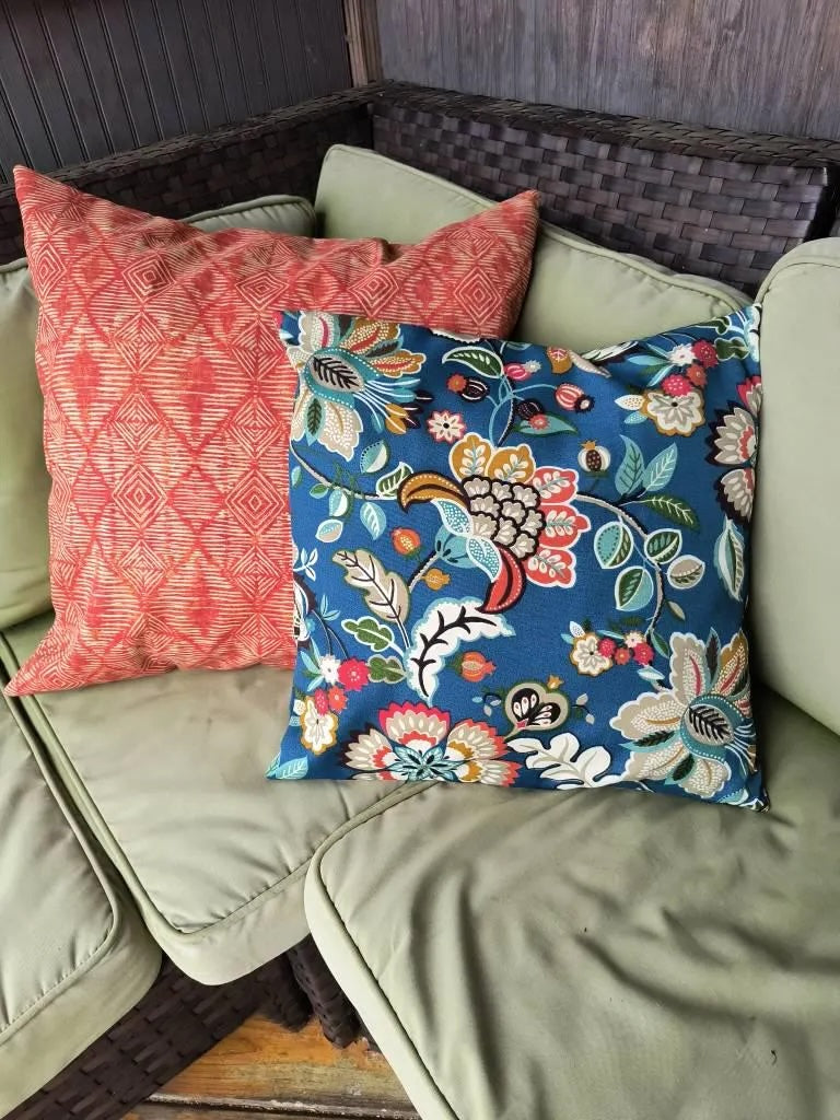 TELFAIR PEACOCK - Outdoor Cover-Our Pillow Studio