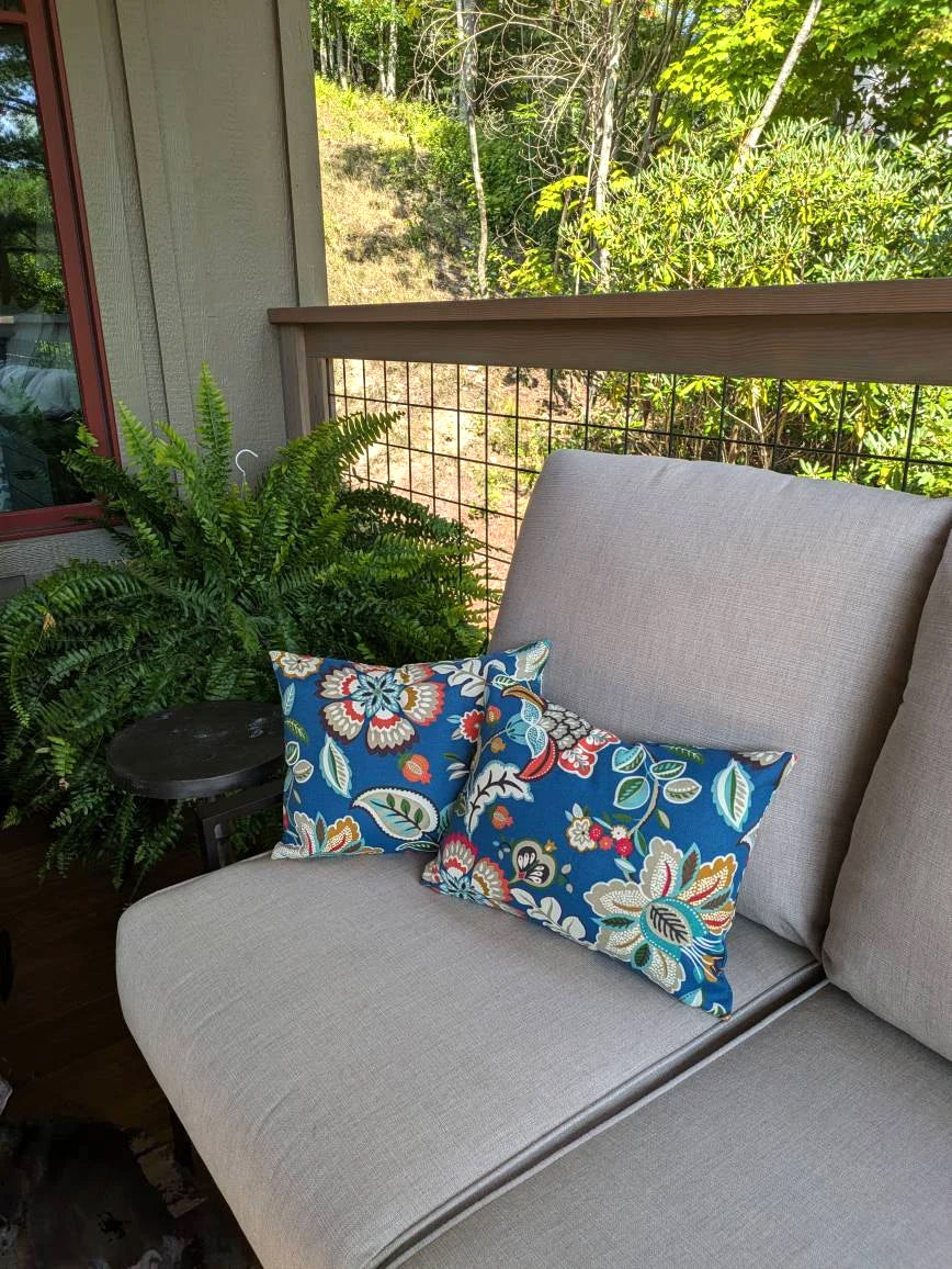 TELFAIR PEACOCK - Outdoor Cover-Our Pillow Studio