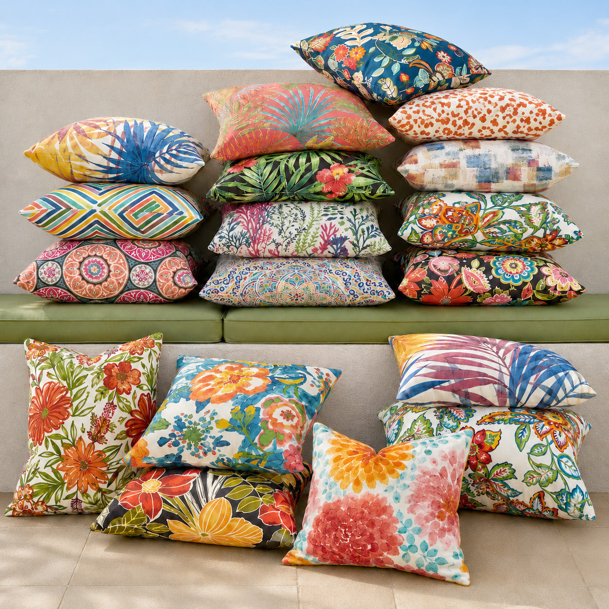 Mix & Match Outdoor Pillow Covers