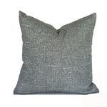 TORY CHARCOAL - Outdoor Pillow Cover-Our Pillow Studio