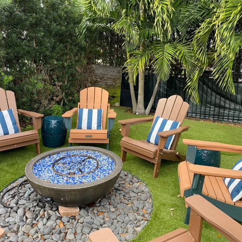 CABANA NAVY BLUE <br>Outdoor Pillow Cover