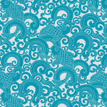 WAVEFORM CARIBBEAN - Outdoor Pillow Cover-Our Pillow Studio