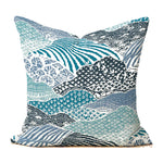 WINDSOR INDIGO - Indoor Pillow Covers-Our Pillow Studio