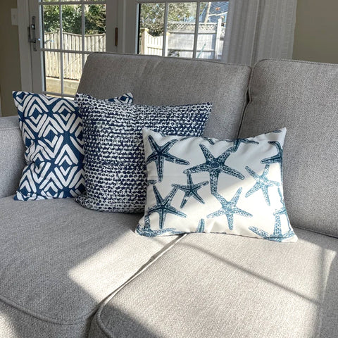 FEARLESS NAVY <br> Indoor Pillow Cover
