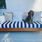 Day Bed / Cushion Covers / Waterfall Knife Edge Boxed Style / All Sizes / Choose Any Fabric From Our Studio